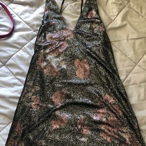 Floral Sequin Dress -Free People